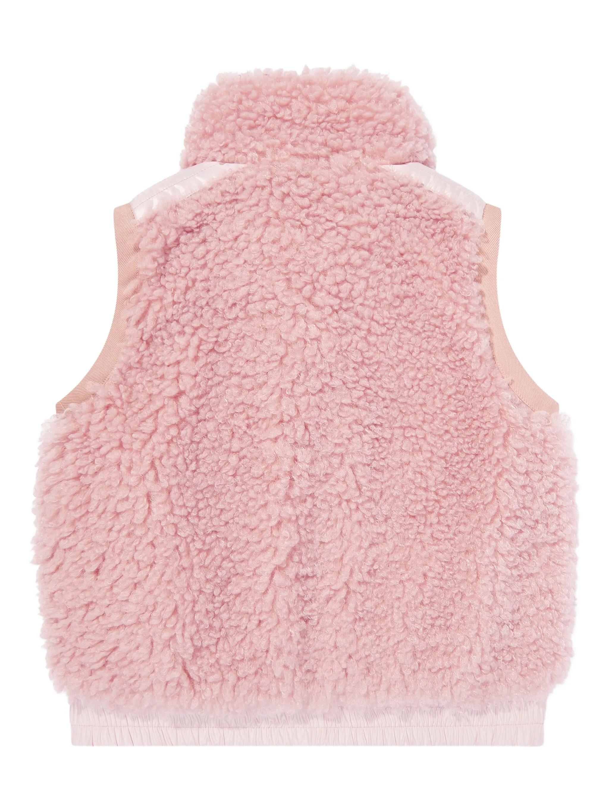 Стеганый жилет Moncler Grenoble Kids, розовый — фото 2