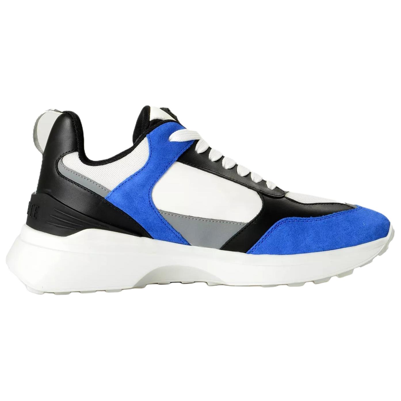 VERSACE Кроссовки Medusa Leather Low top Casual мужские синие белые — фото 3