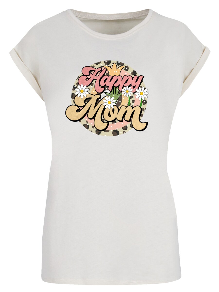

Рубашка F4NT4STIC Mothers Day Floral Design Happy Mom Motherhood Appreciation, песочный