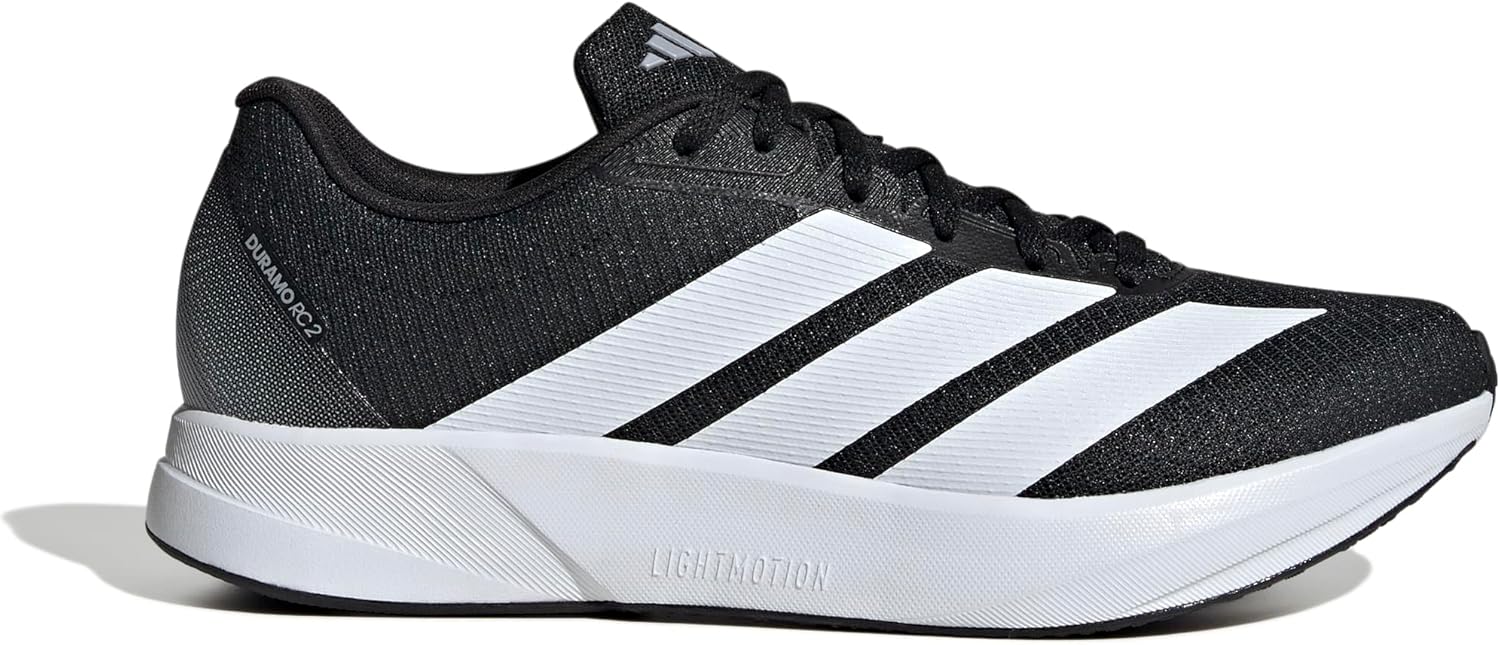 Мужские кроссовки для бега Adidas Duramo RC2, белый/черный — фото 2