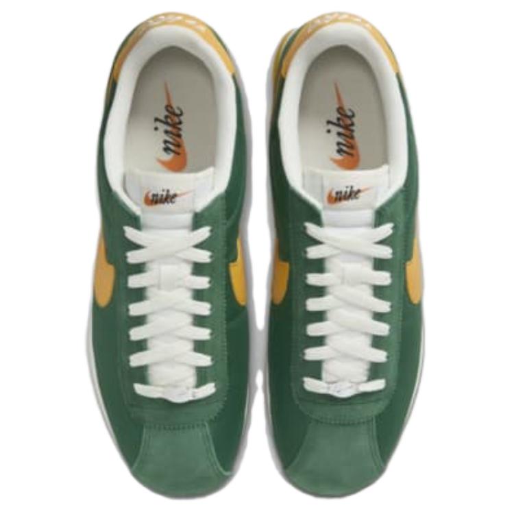 Nike Кроссовки Cortez Gorge в цвете зеленый жёлтый охра, цвет Green Yellow — фото 3