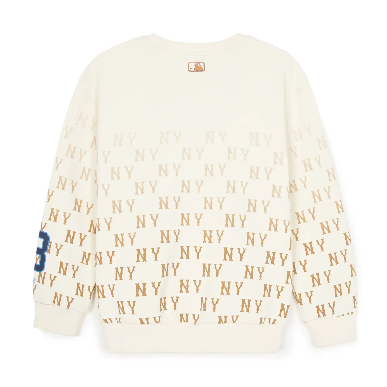 MLB KIDS Мономотив Толстовка Cream для детей 3-7 лет — фото 3