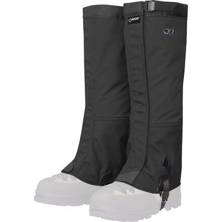 

Широкие гетры из крокодиловой кожи мужские Outdoor Research, черный