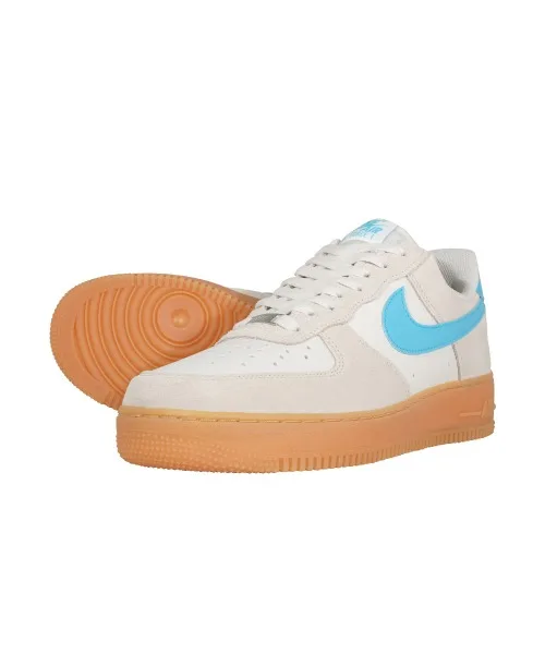 Кроссовки для мужчин и женщин Nike AIR FORCE 1 '07 LV8 белые — фото 2