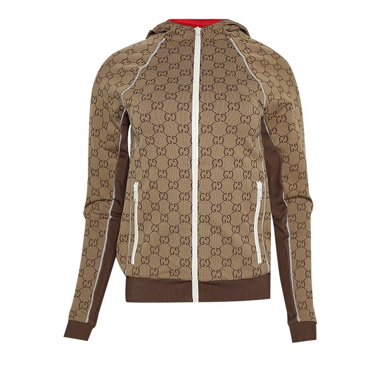 

Куртка Gucci Hooded Jacket, бежевый