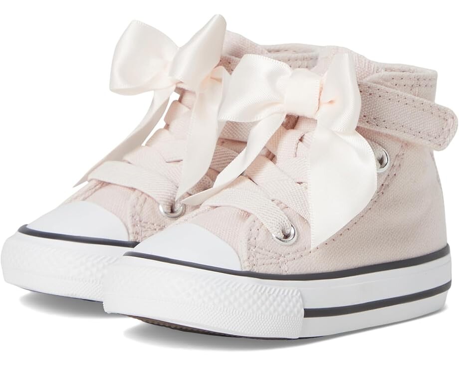 

Кроссовки Converse Kids Chuck Taylor All Star Ruffles & Bows Easy-On, цвет Blush Hush/White/Vamp Pyre