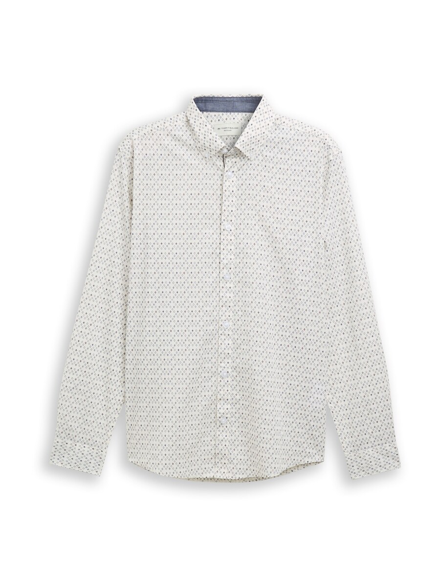 

Рубашка на пуговицах классического кроя TOM TAILOR, белый