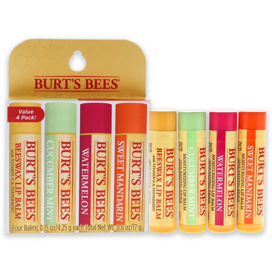 Увлажняющий бальзам для губ Burt's Bees Freshly Picked, блистерная упаковка, уход за кожей 792850909311