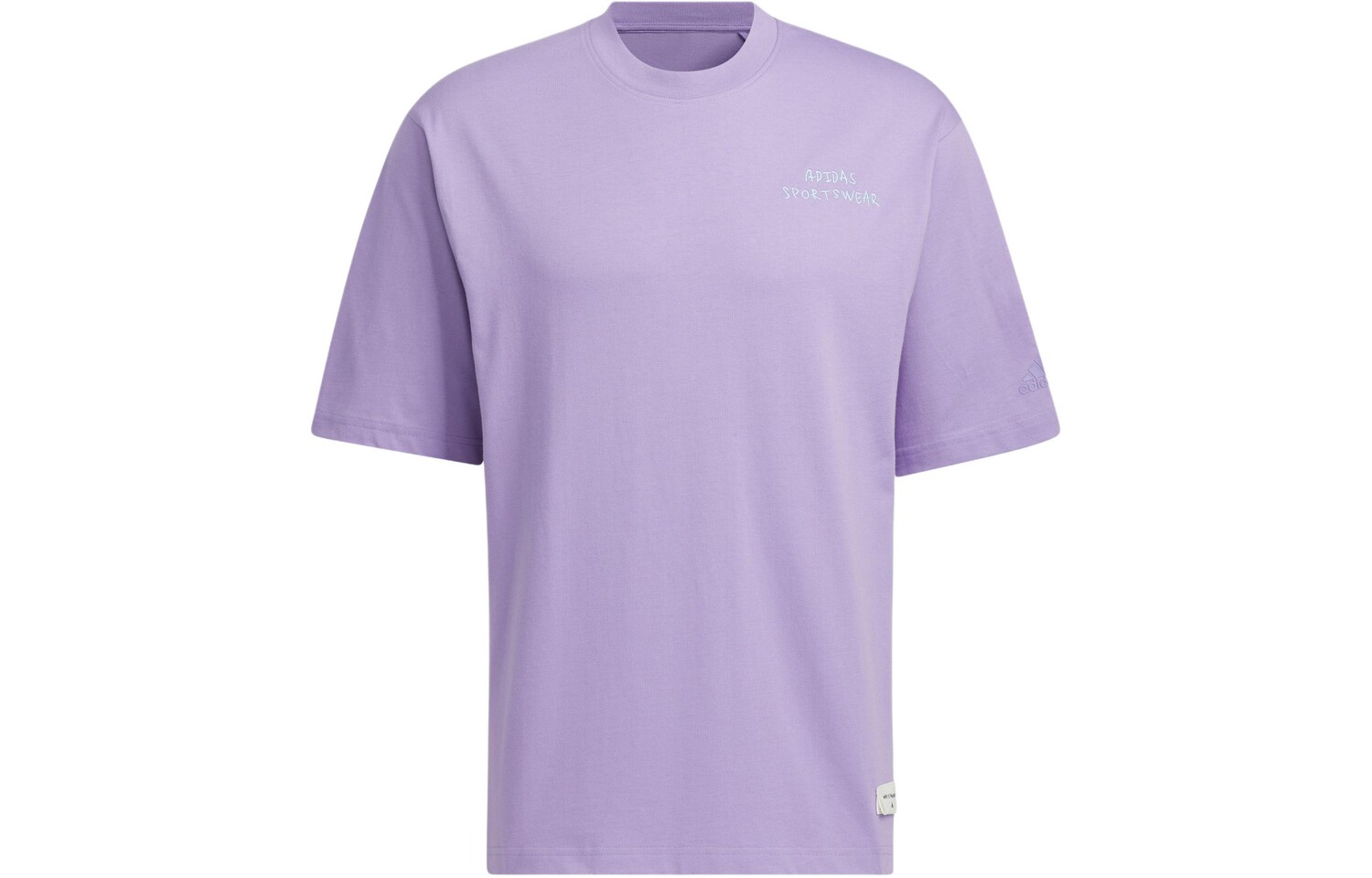 

Футболка мужская Magic Lilac Adidas, цвет Magic Lilac