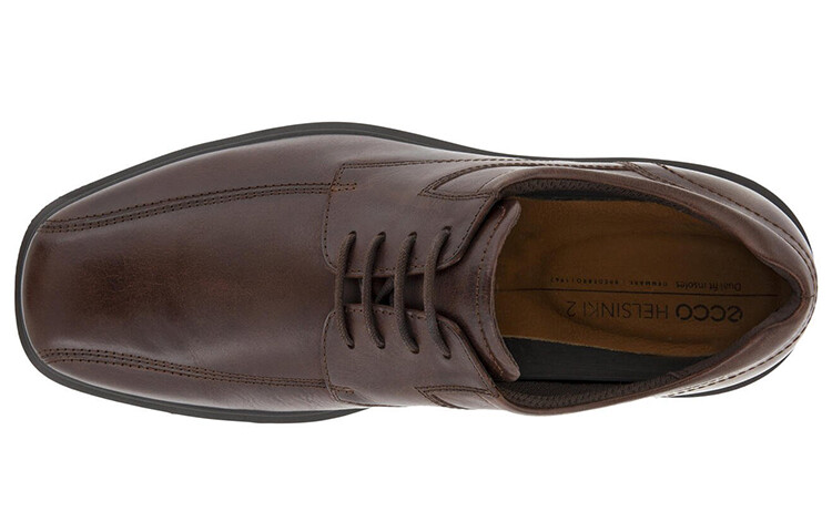 Мужские туфли Ecco Men's Casual Shoes Men Low-Top Brown — фото 3