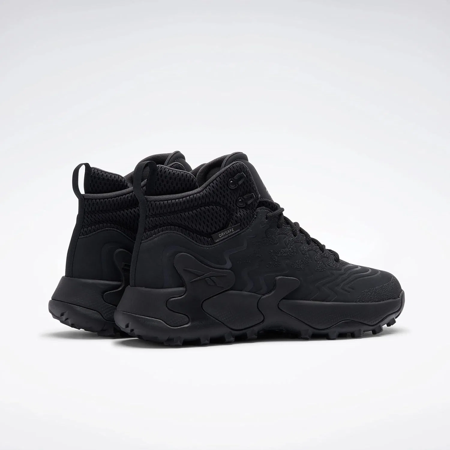 Мужские кроссовки Reebok Kitari DMX, Black Washed Black Grey 4 — фото 4