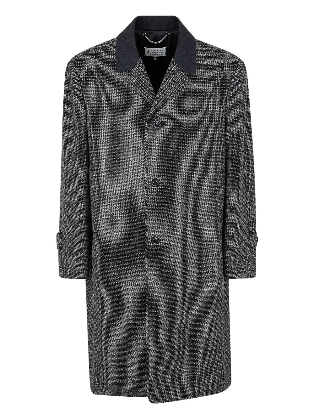 

Парка с воротником на пуговицах Maison Margiela, серый