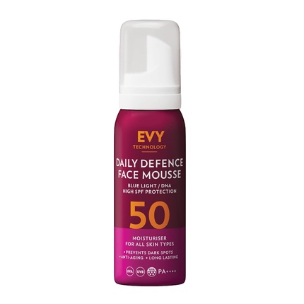 

Дневной крем-мусс 75 мл с защитой от УФ-излучения SPF 50 Evy