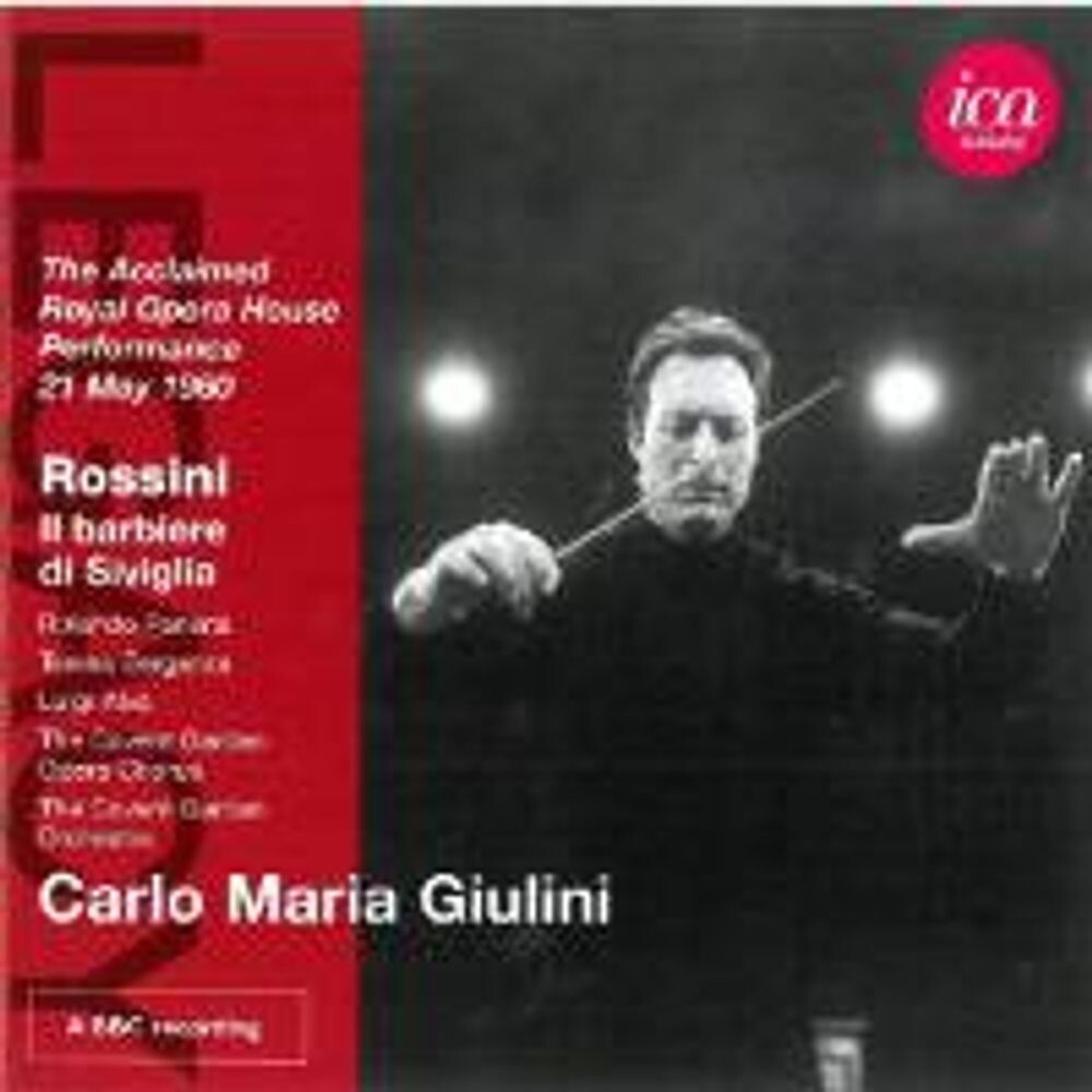 

Диск CD Rossini: Il Barbiere Di Siviglia (The Barber Of Seville) - Gioachino Rossini, Carlo Maria Giulini, Rolando Panerai, Teresa Berganza, Royal Opera House Covent Garden Orchestra