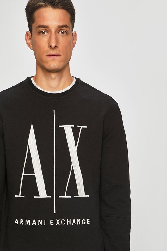 

Фуфайка Armani Exchange, черный