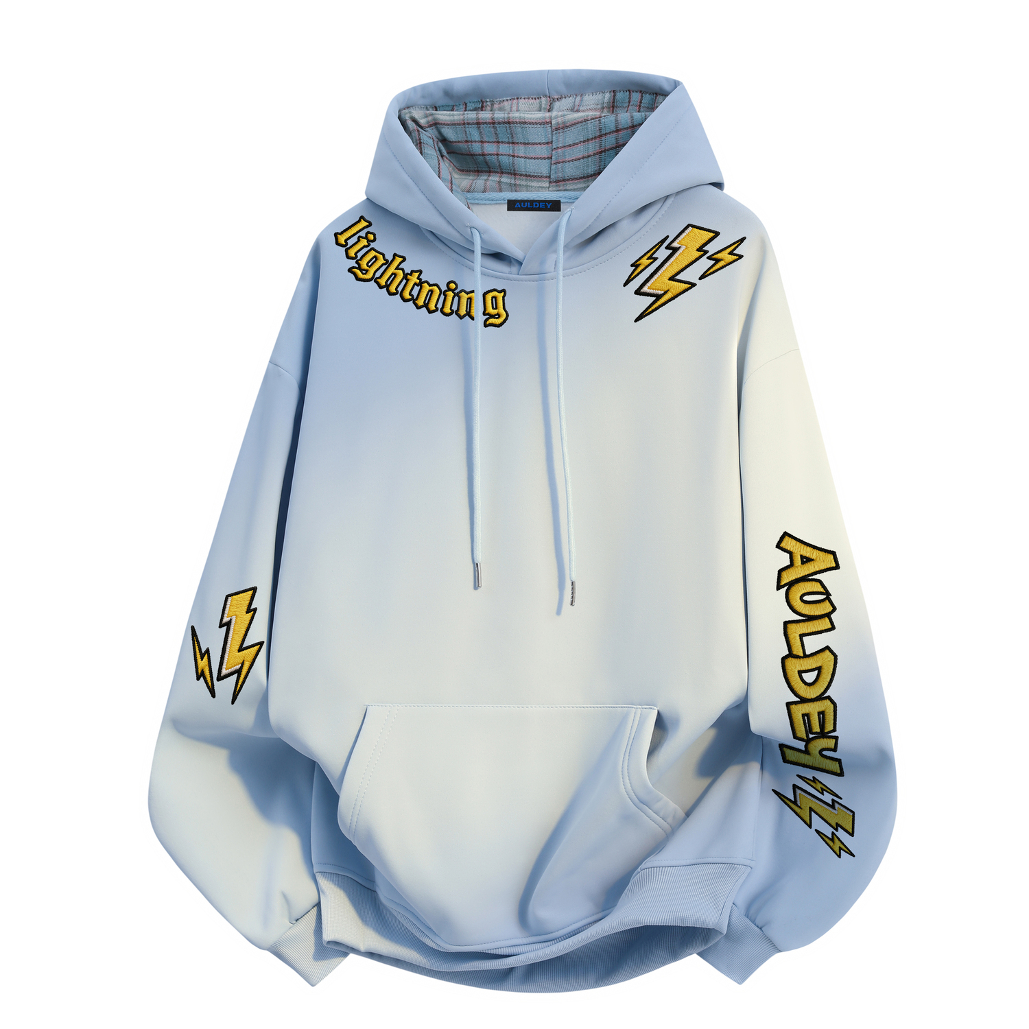 

Толстовка Unisex Hooded Moderate Heavyweight AULDEY, sky синий