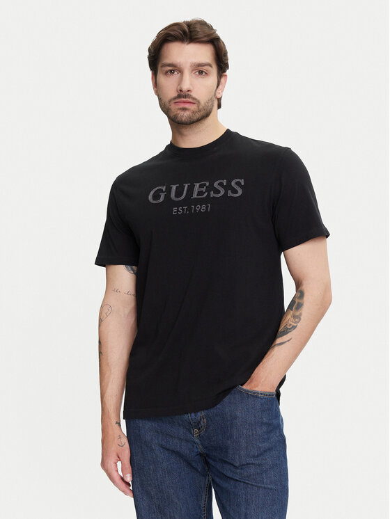 

Футболка обычного кроя M5YI17 I3Z14 Guess, черный
