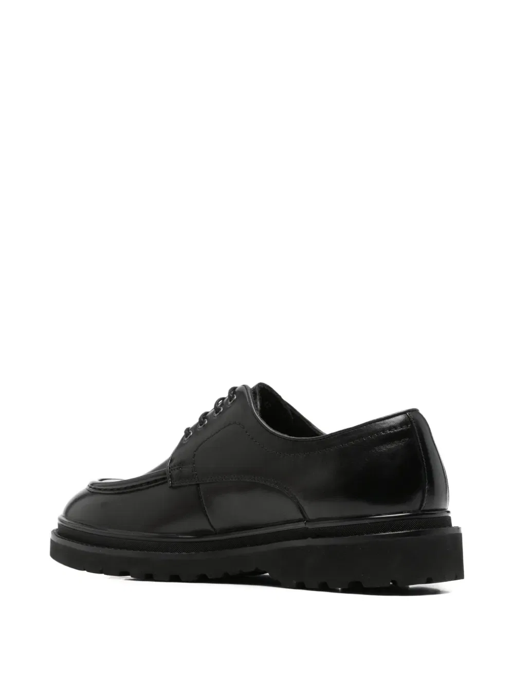 Ботинки Apron-Toe на толстой подошве со шнуровкой Alberto Gozzi, черный — фото 3