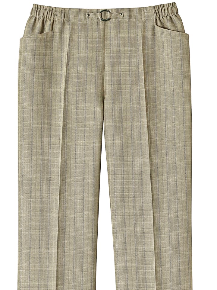 

Брюки-накидки цвета верблюжья шерсть + клетка WITT WEIDEN