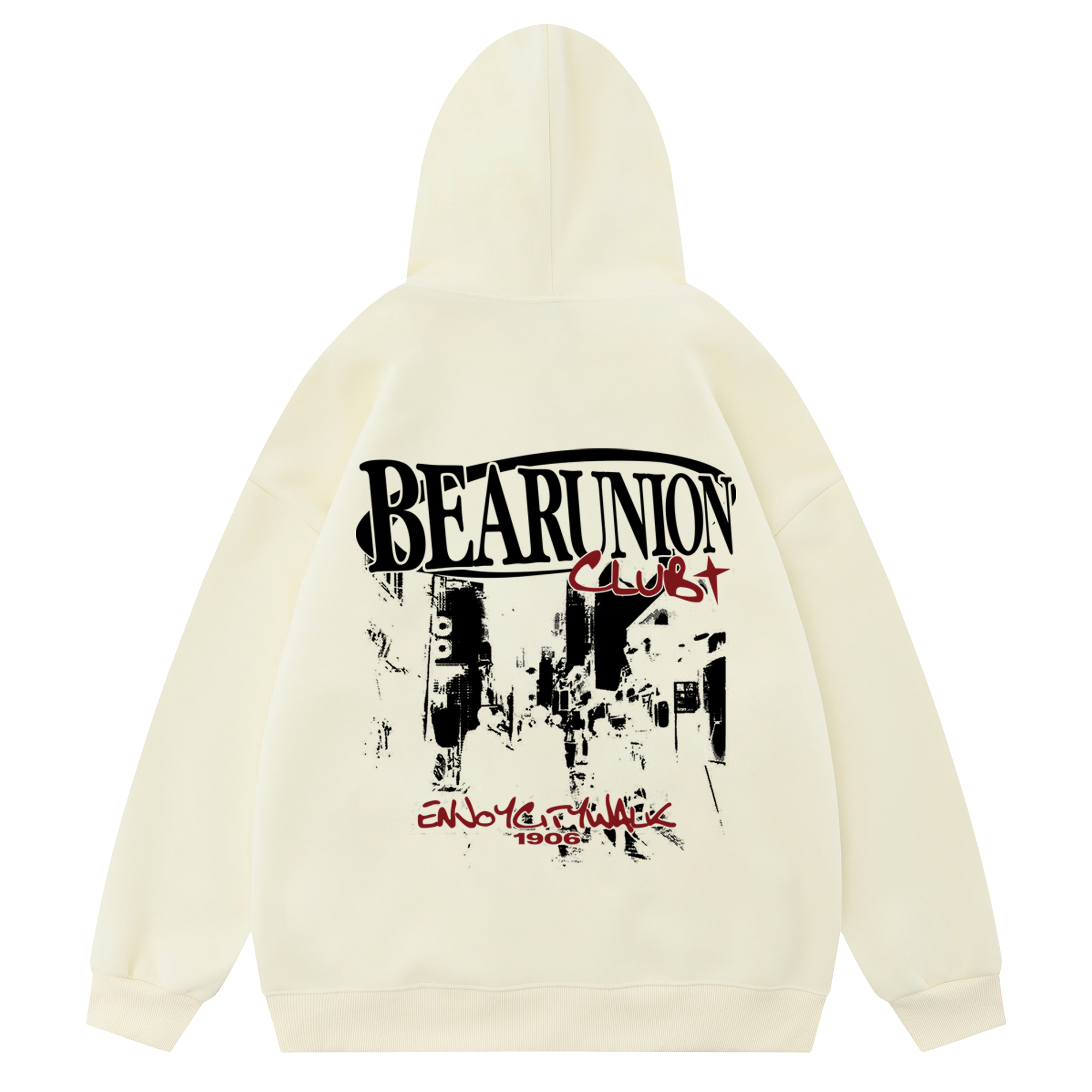 

Свитшот унисекс BEAR UNION, Burgundy