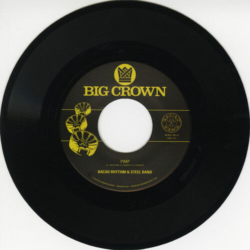 

Сингл 7" Bacao Rhythm & Steel Band: Pimp / Police In Helicopter