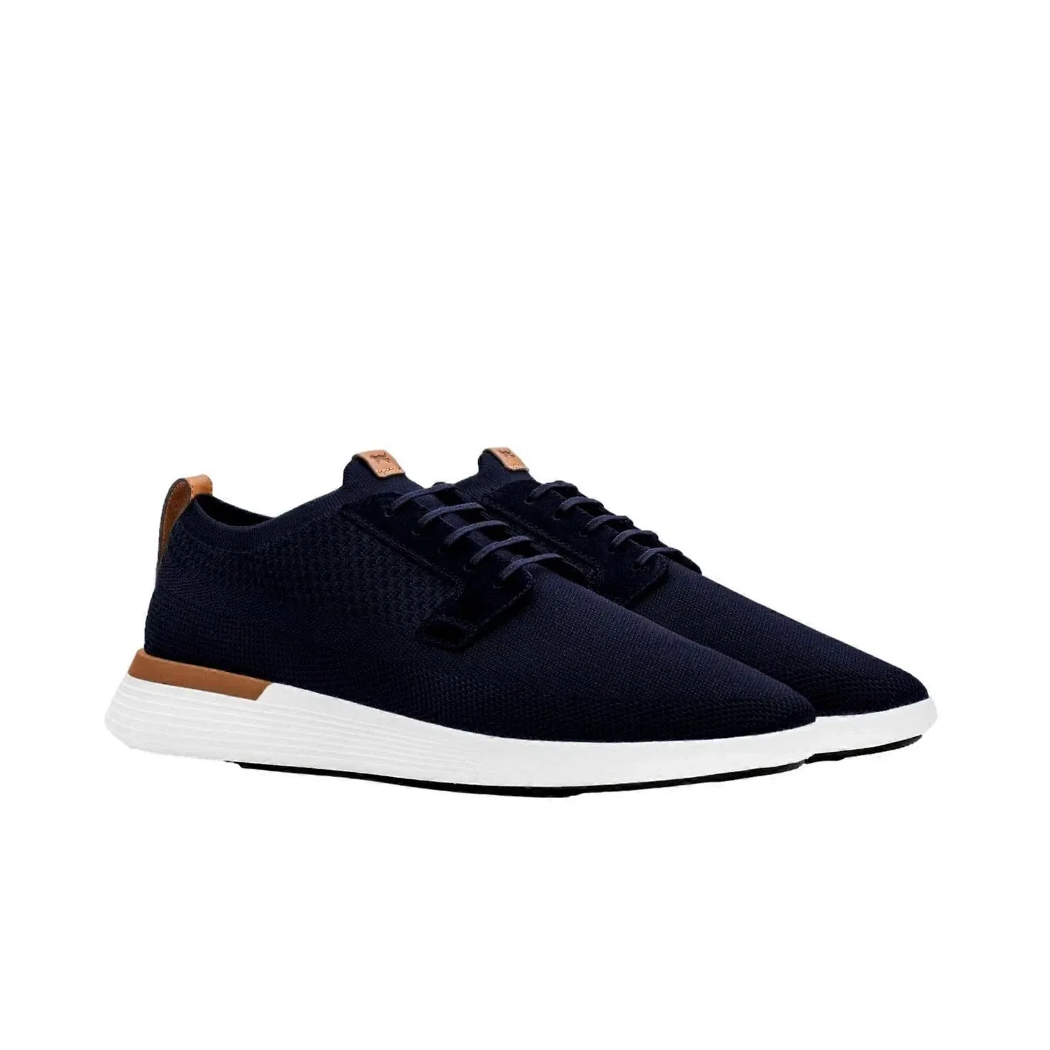 Мужские туфли Wolf & Shepherd SwiftKnit Derby Navy Square Toe Dress Shoes HAWK2065