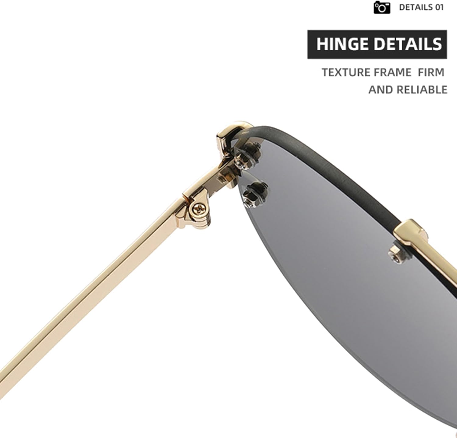 

Очки-пилот большого размера bullabulling для женщин и мужчин. Модный дизайн без оправы. Стильные ретро-очки овальной формы с защитой от УФ-излучения UV400. Большая оправа, C1