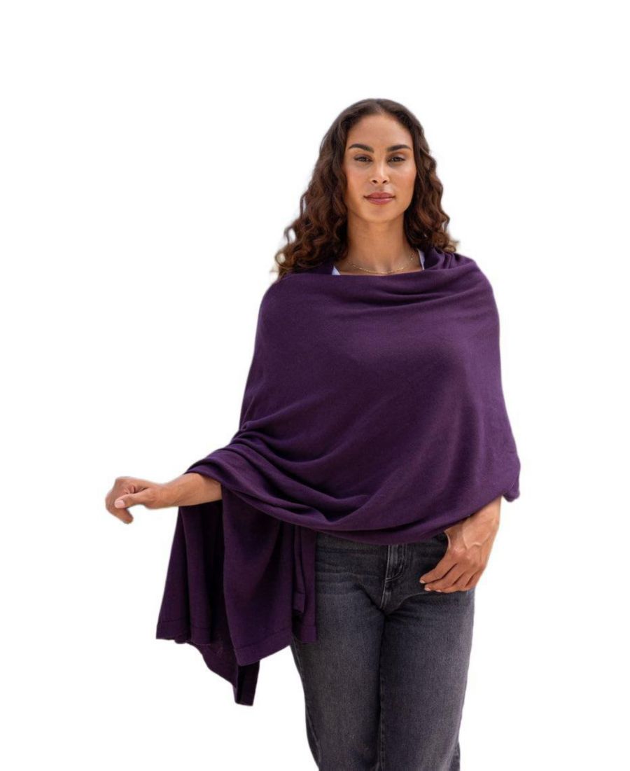 

Дорожный шарф Dreamsoft из органического хлопка Zestt Organics, Blackberry