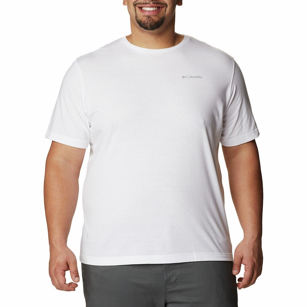 

Футболка Big & Tall Columbia Thistletown Hills Omni-Wick Performance, белый