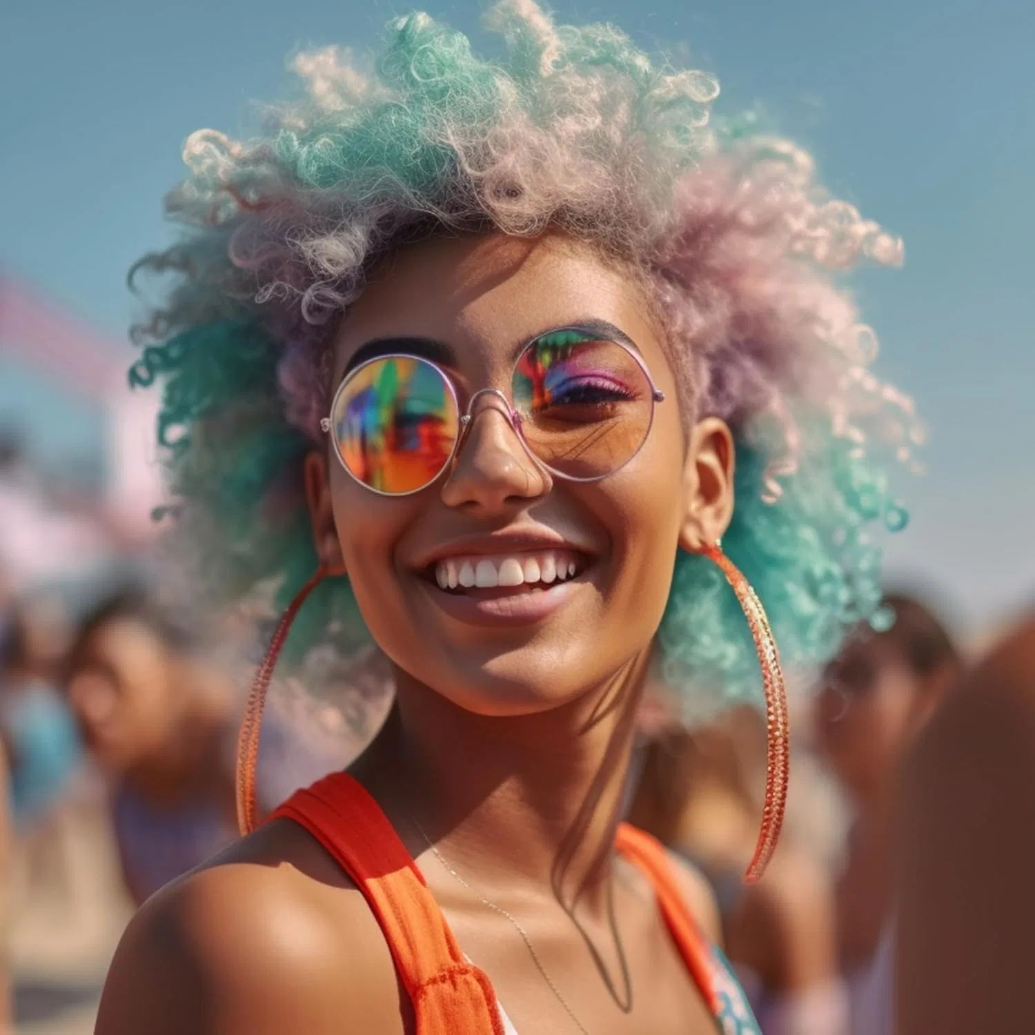 Набор цветных лаков для волос от Nico Europe Nico Europe, Multicoloured — фото 3