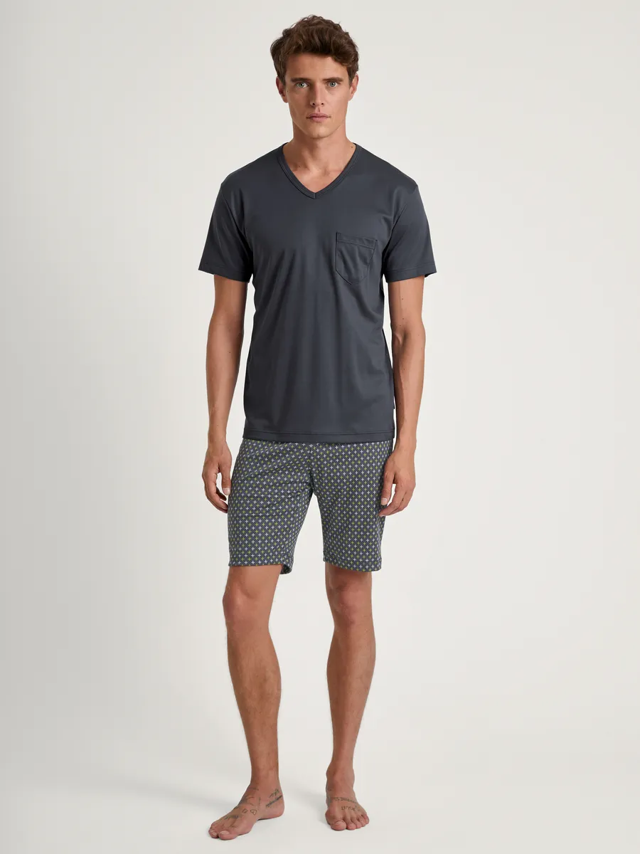 

CALIDA Shorty "Relax Swiss Edition" (2 шт.), топ с нагрудным карманом, антрацит