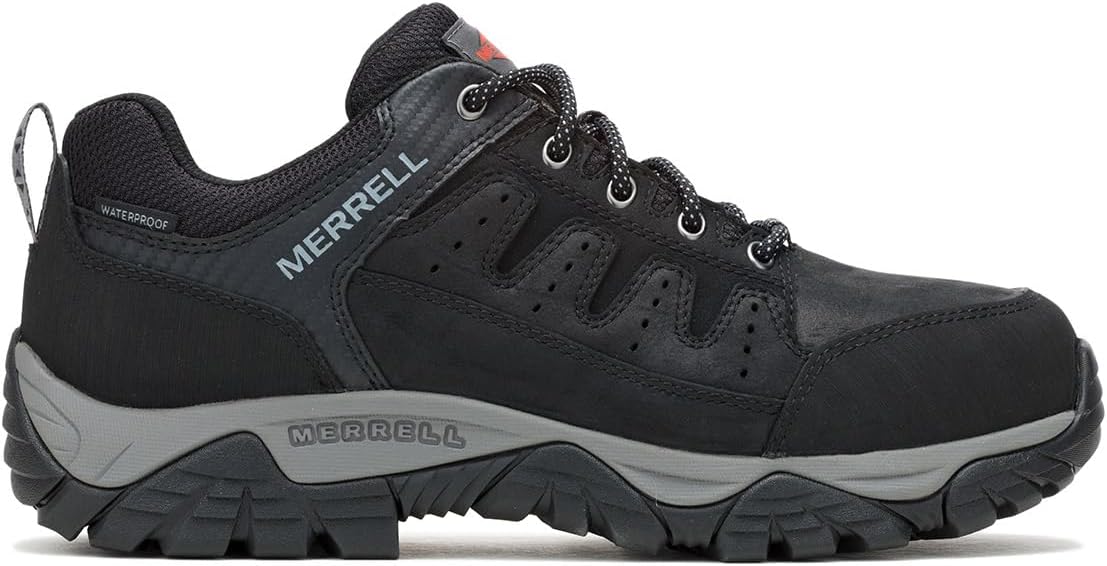 

Мужские ботинки Merrell Windoc с водонепроницаемой стальной ноской, низкие, черный