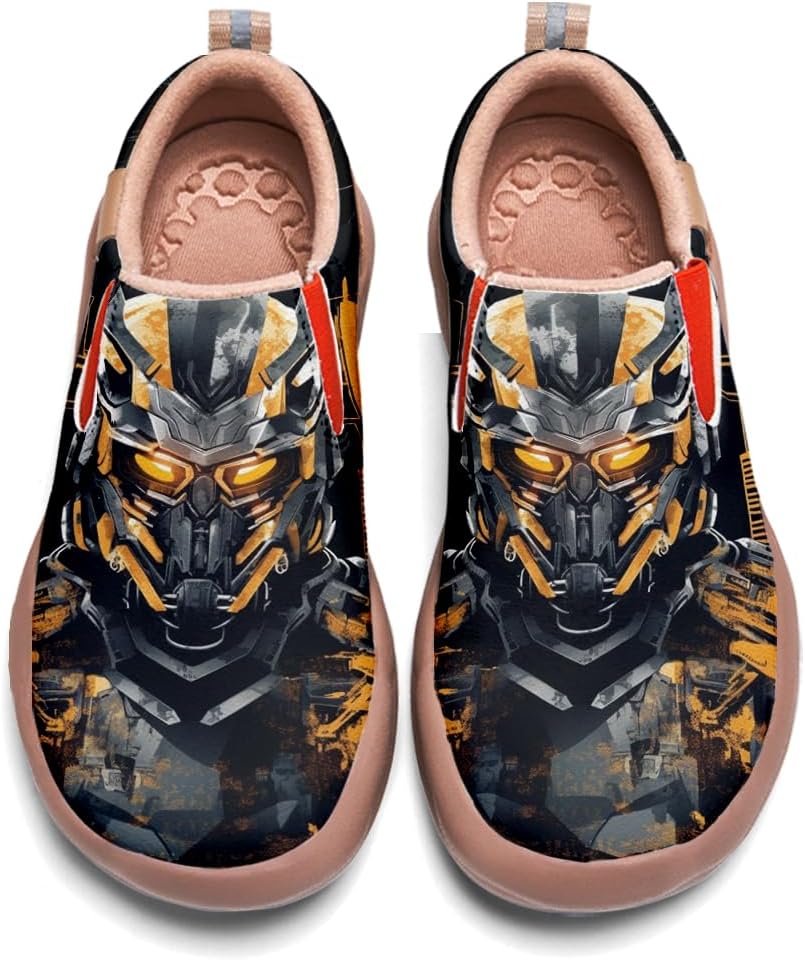 Мужские повседневные лоферы Onehorse на шнуровке, кожаные кроссовки, удобные и легкие, с легкой надевкой, с художественной росписью, для путешествий, Mechanical Organisms - N10