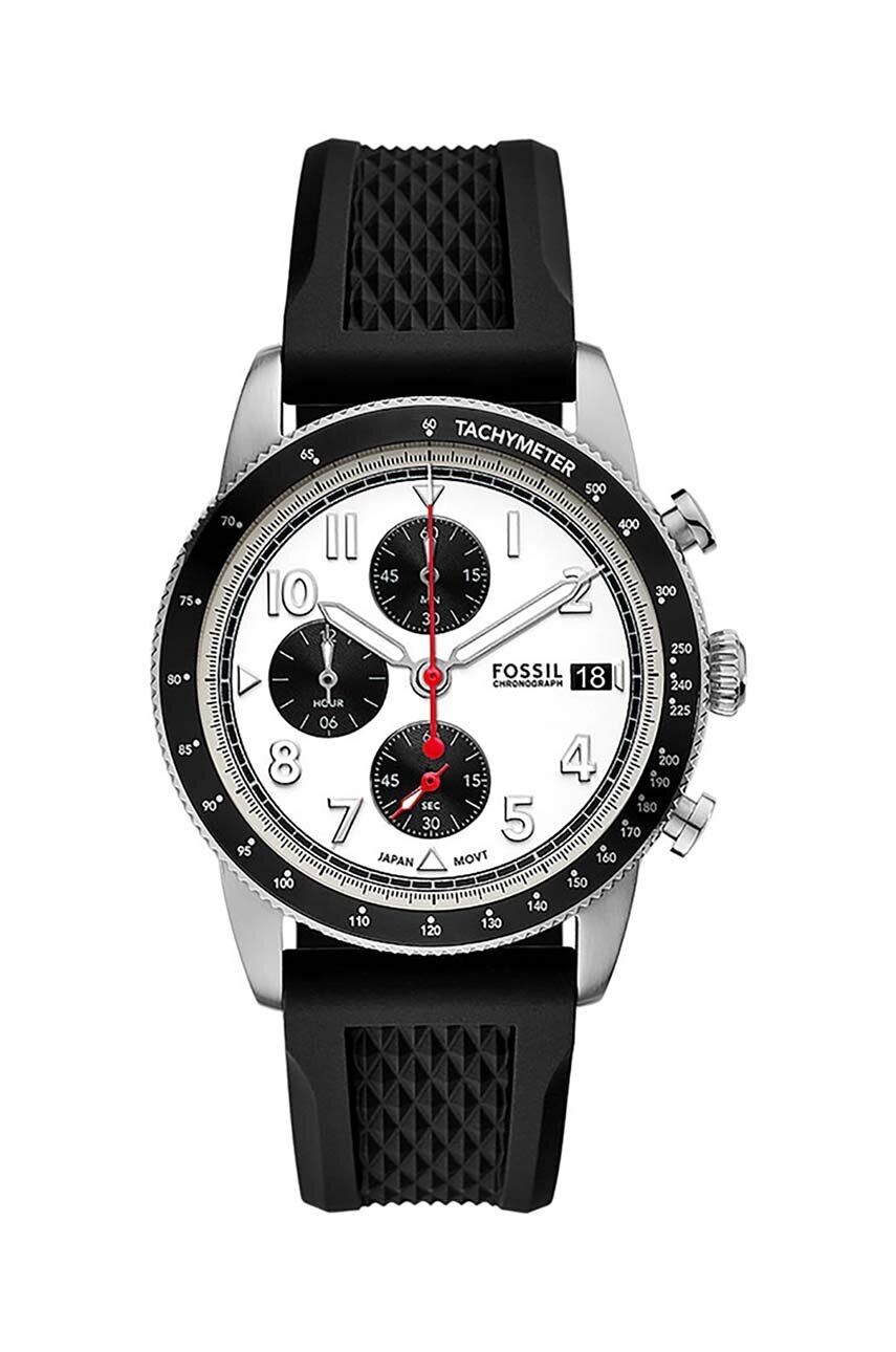

Ископаемые часы Fossil, серебряный