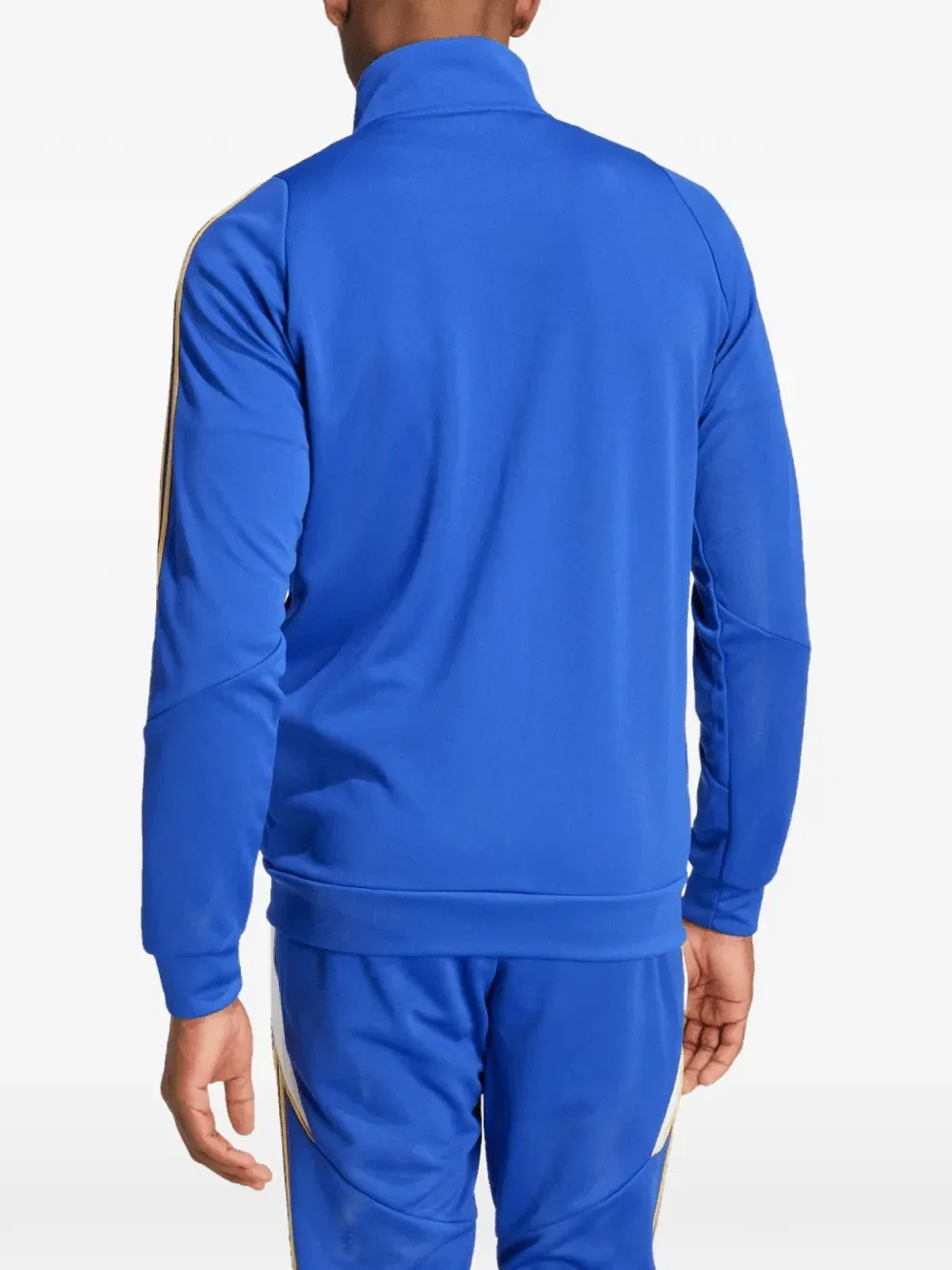 Спортивная куртка Месси с тремя полосками Adidas, синий — фото 2
