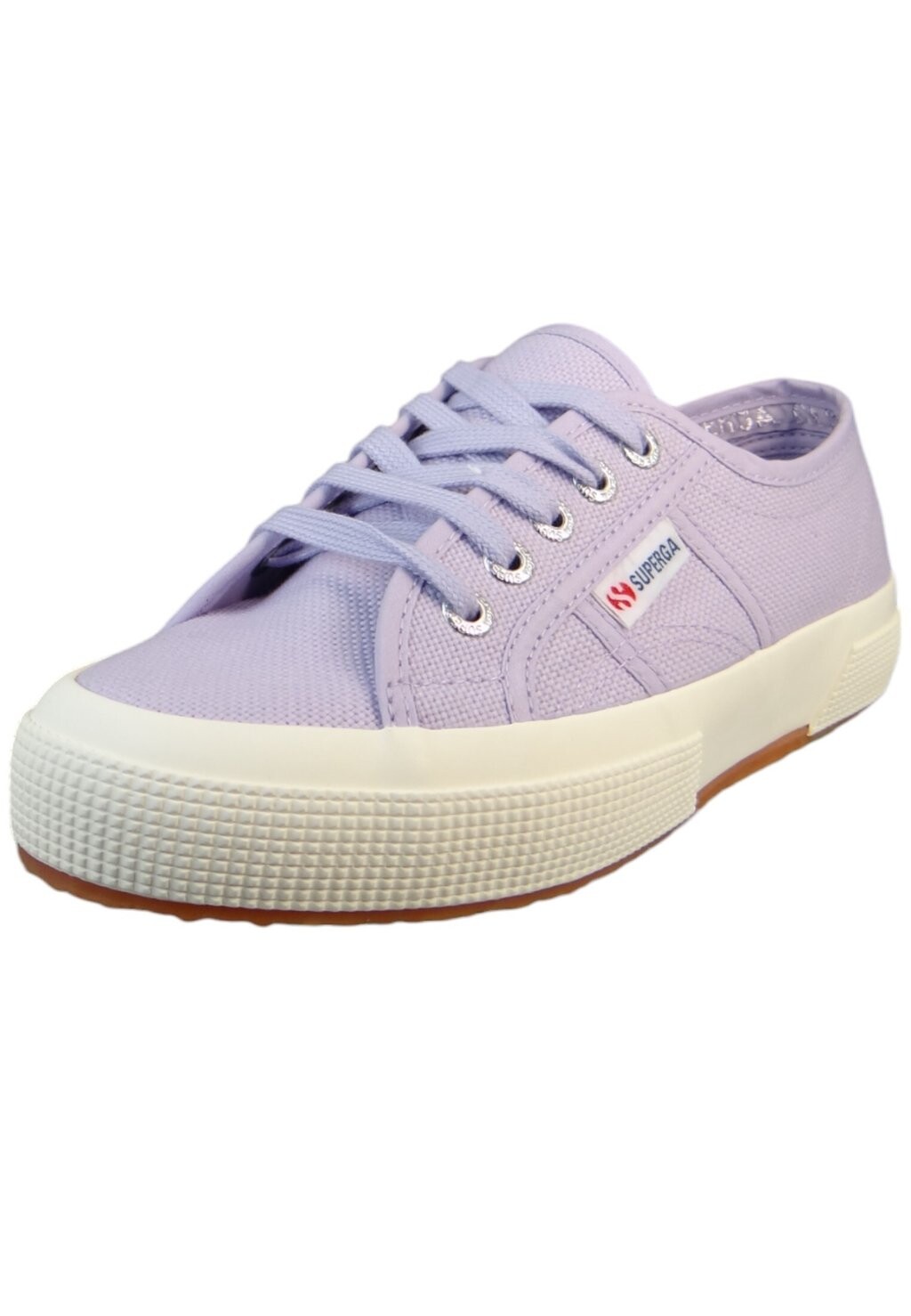 Полукеды Superga, фиолетово-сиреневый f слоновая кость — фото 4