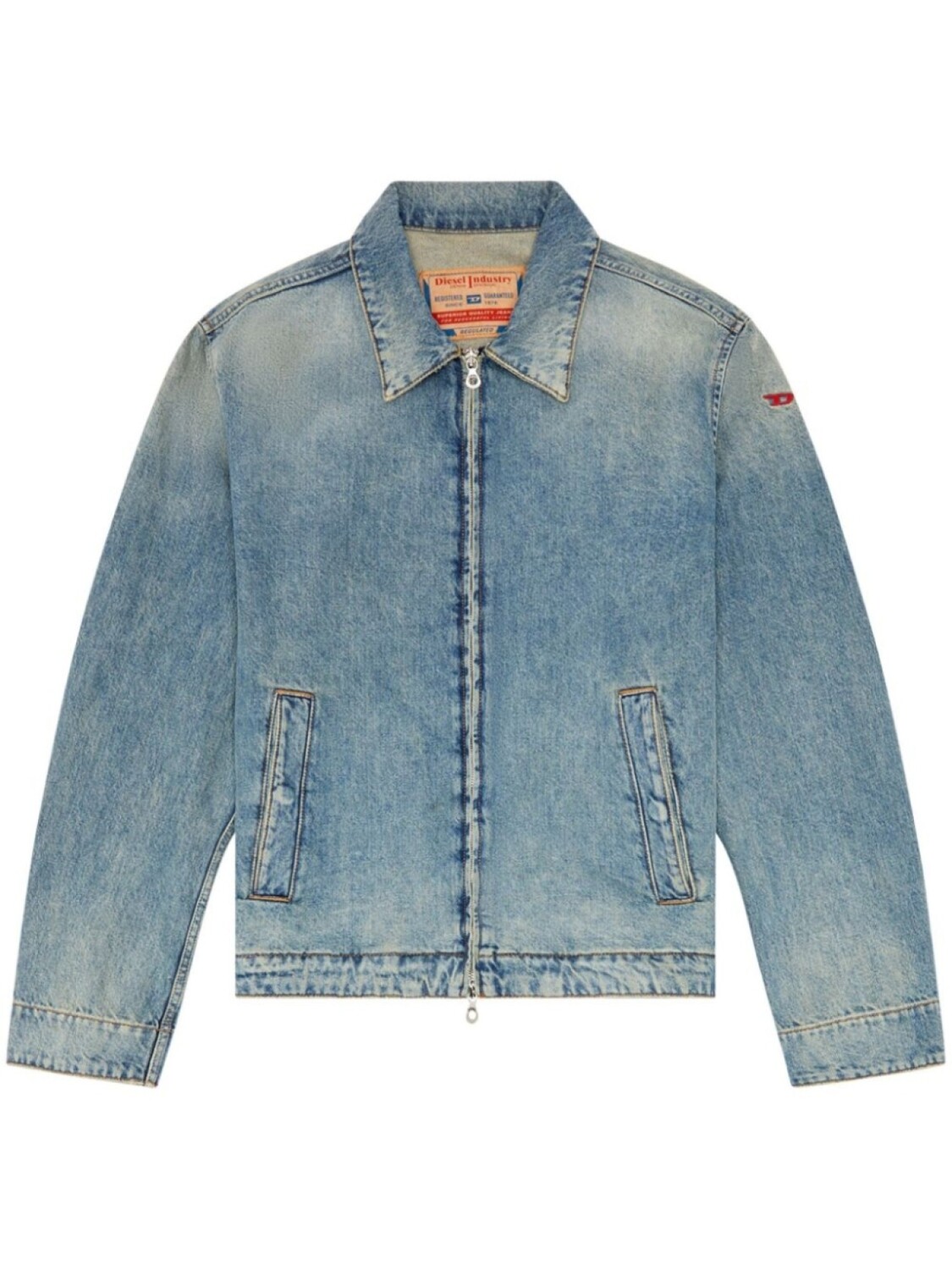 

Diesel джинсовая куртка D-Rohe, синий