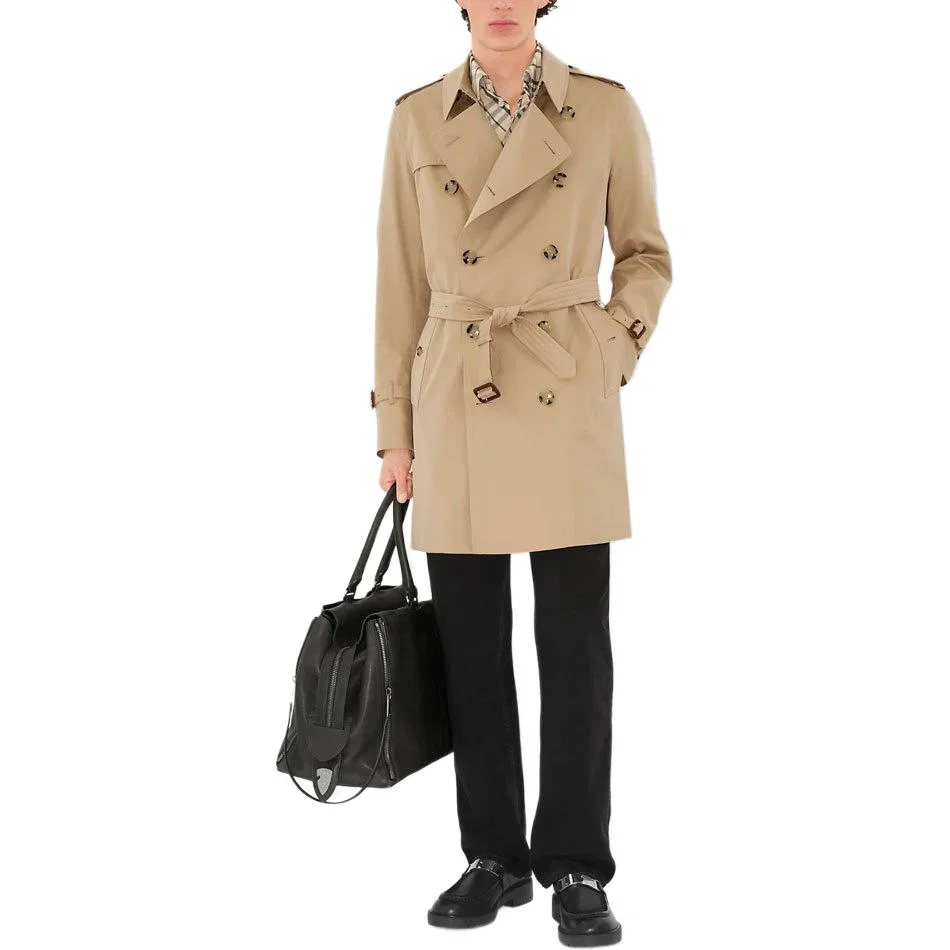 Тренчкот Burberry Trench Coat, классический, Honey бежевый — фото 3