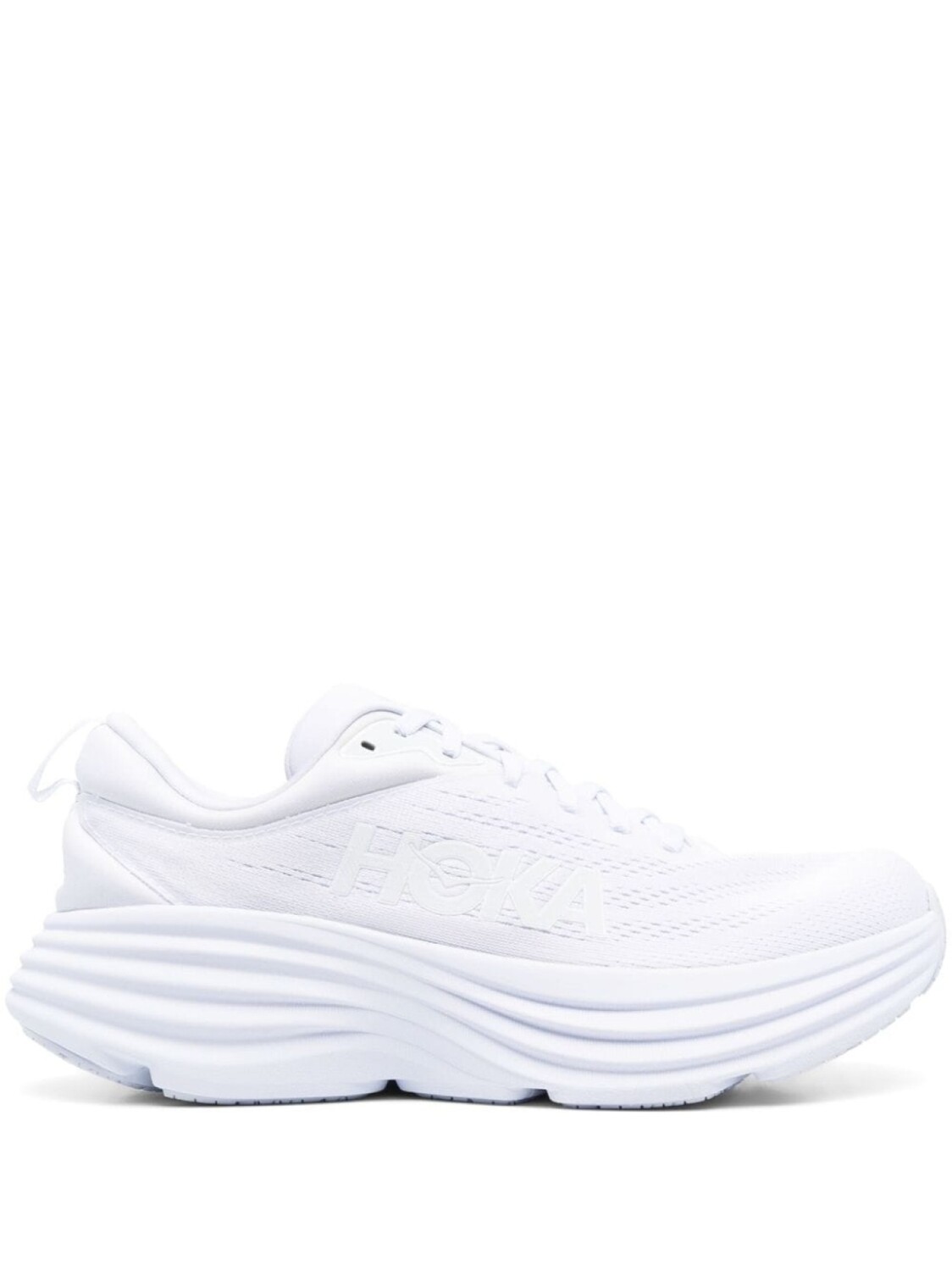 

HOKA кроссовки Bondi 8 с логотипом, белый