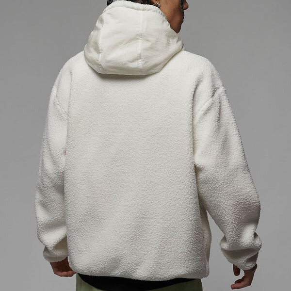 Толстовка Air Jordan Year Of The Rabbit CNY Series Polar Fleece Drawstring Hoodie Men's White, белый — фото 4