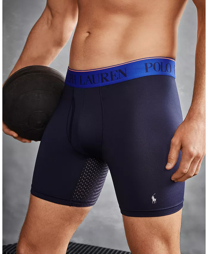 Мужские боксеры Flex Performance Air, 3 шт Polo Ralph Lauren, мультиколор — фото 3