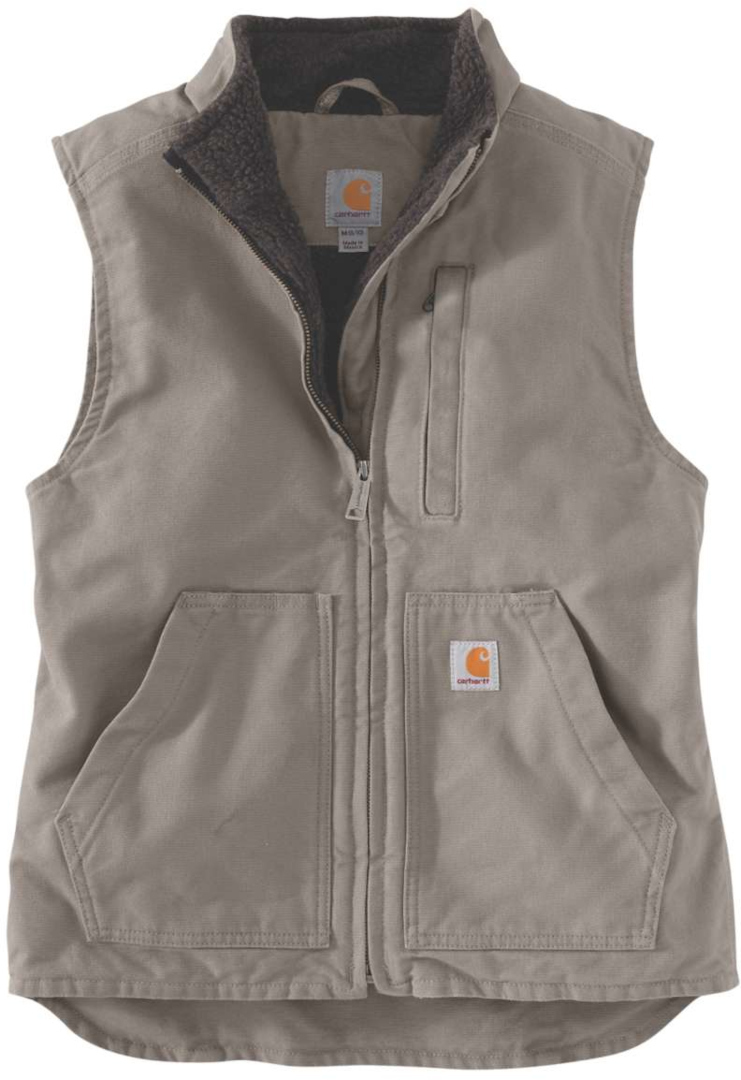 

Жилет Carhartt Sherpa Lined Mock Neck Ladies Vest, серый