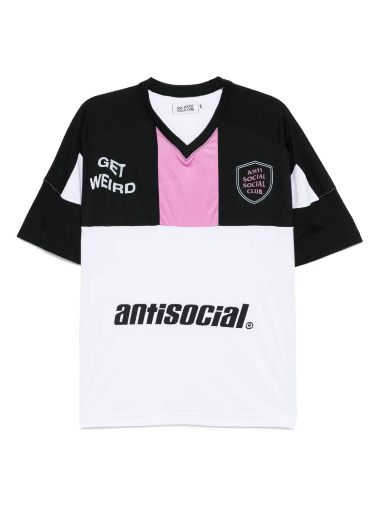 

Anti Social Social Club футболка Get Weird Soccer, белый
