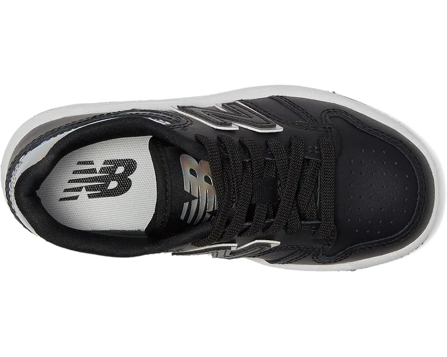 Кроссовки New Balance Kids B480 (Little Kid), Black/White — фото 2