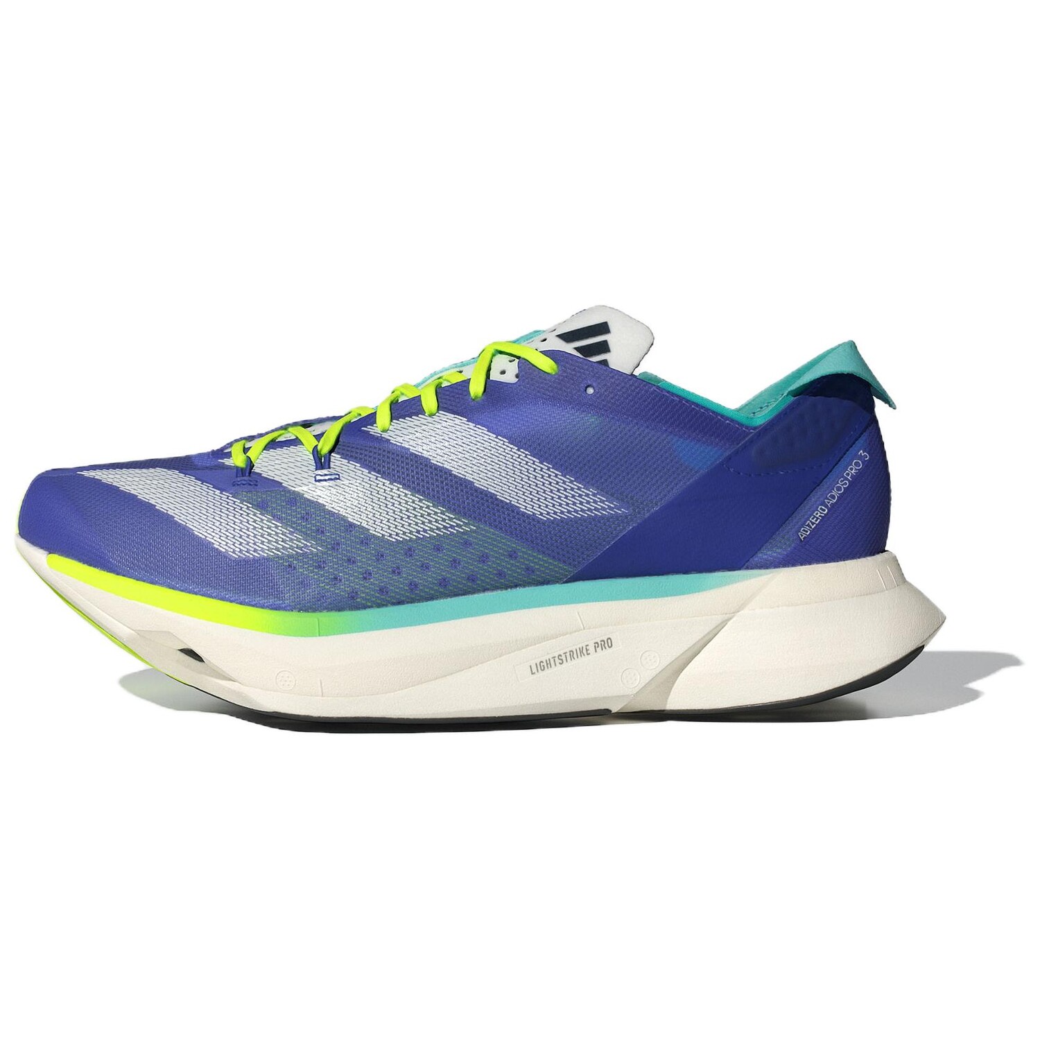 Кроссовки Adizero Adios Pro 3 'Cobalt Blue Lucid Lemon' Adidas