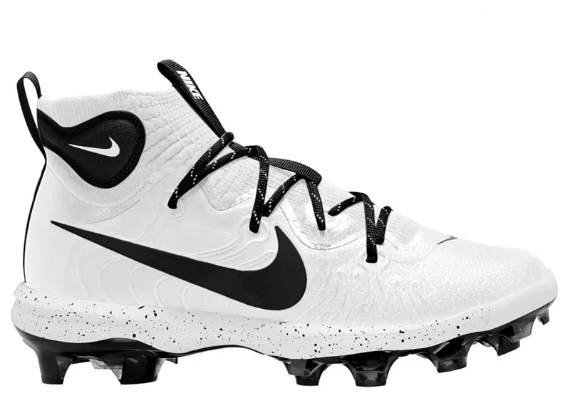 

Мужские бейсбольные бутсы Nike Alpha Huarache NXT из ТПУ, белый/черный