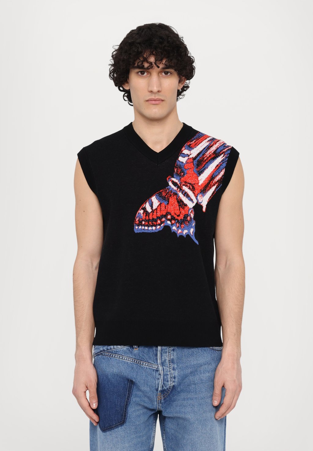 

Жилет SLEEVELESS SWEATER BLUEMARBLE, черный