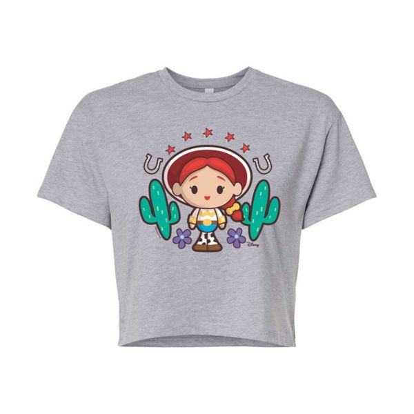 

Футболка с кадром из «Истории игрушек» и Джесси для девочек Disney / Pixar, серый