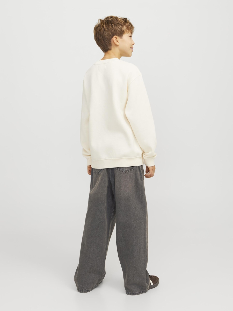 Джинсы свободного кроя Jack & Jones Junior IRON, черный — фото 4