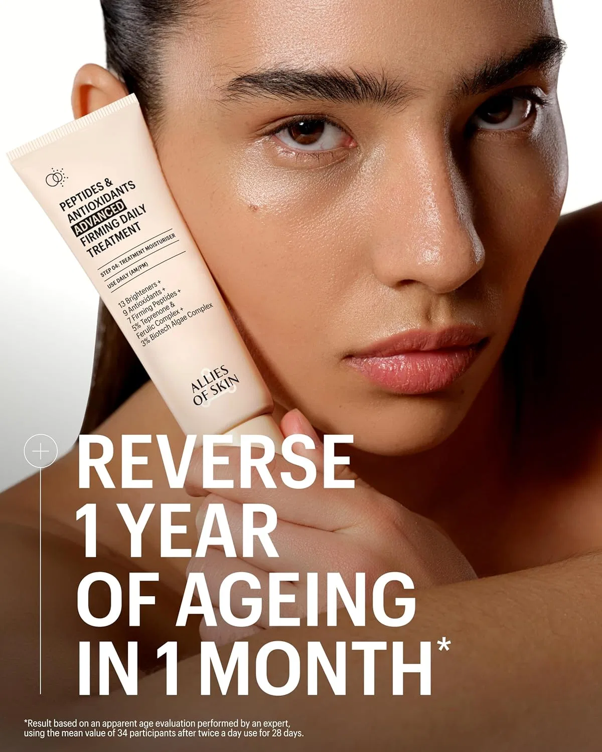 Укрепляющее средство Allies of Skin Peptides & Antioxidants Advanced Firming Daily Treatment, 48 мл Allies Of Skin — фото 2